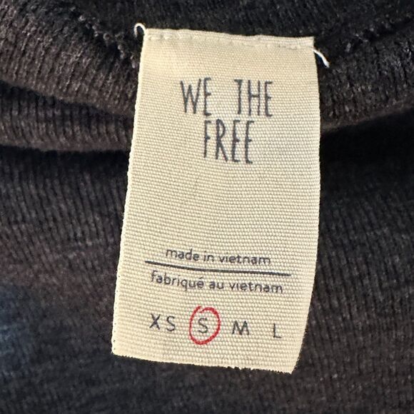 We the Free Black Batwing Knit Sweater - Picture 2 of 5